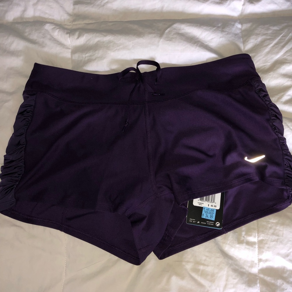 Purple nike pros